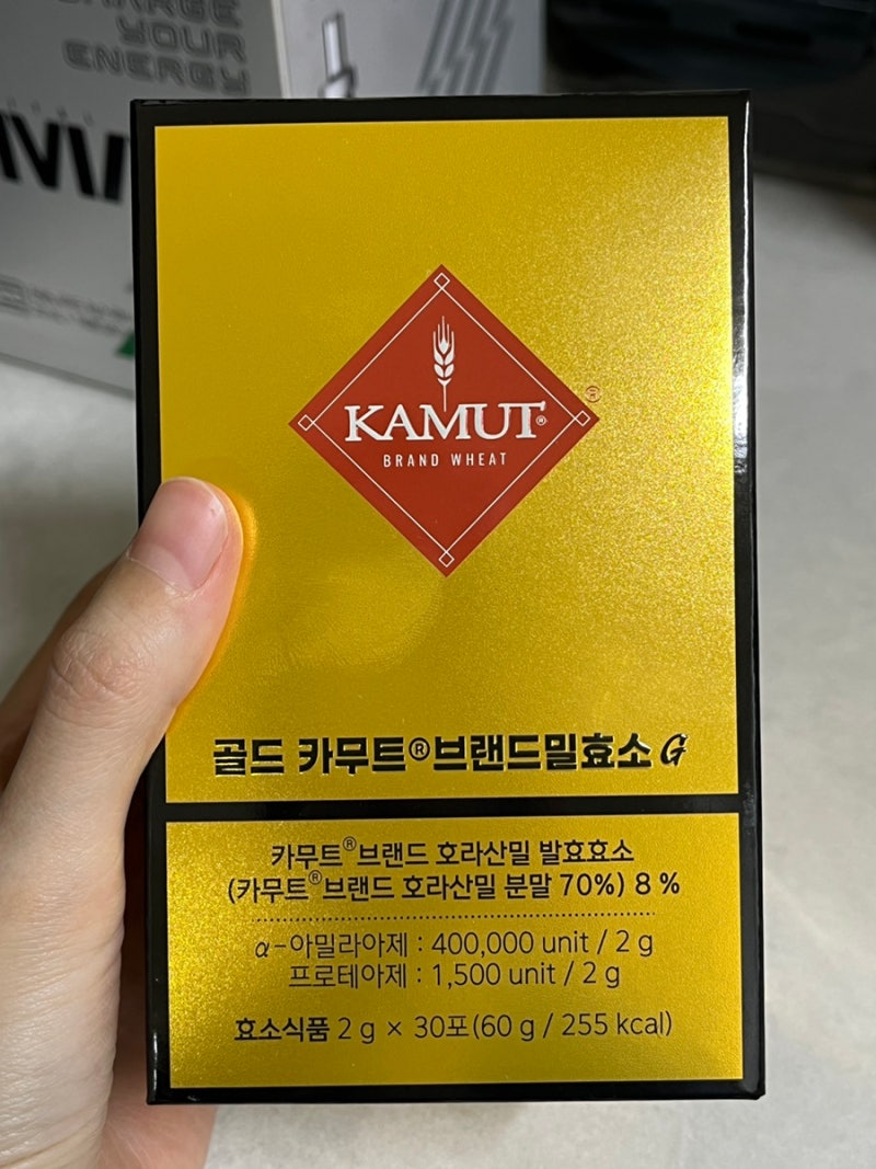 초당옥수수맛 그레이온 골드 카무트효소