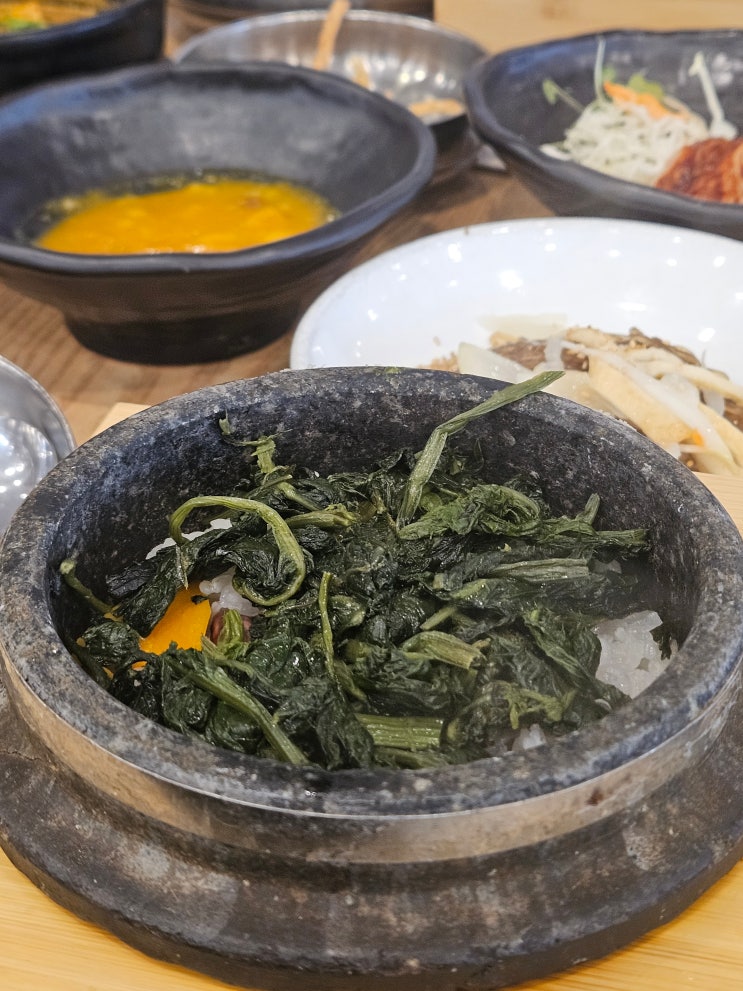  포항 이동 한식 맛집 '곤지곤지' 곤드레밥 청국장 내돈내산 후기