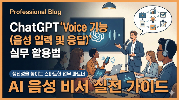  엑셀 피벗 설명도 ‘말’로 끝낸다? ChatGPT Voice 기능 실무 활용법