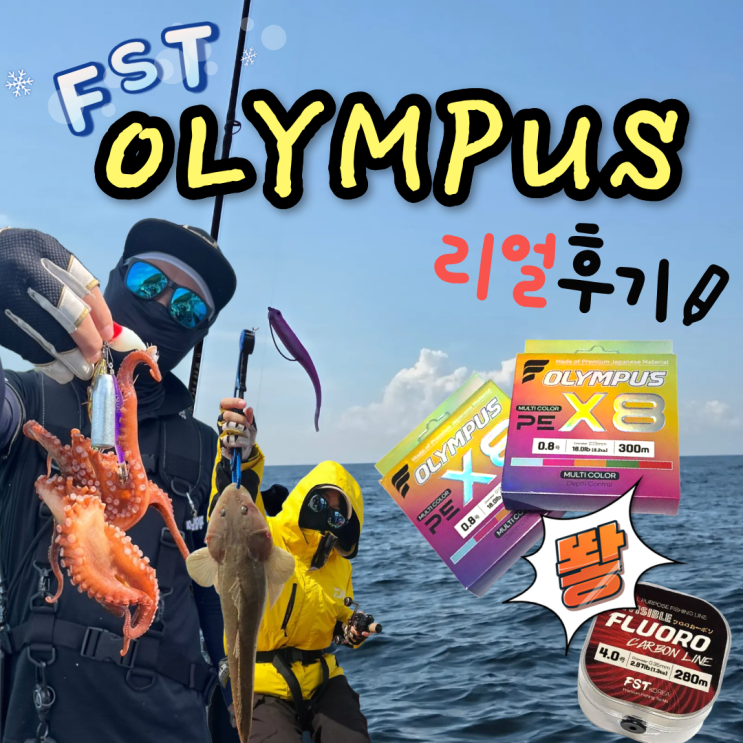  합사 추천 피싱템 올림푸스 1년간 사용후기