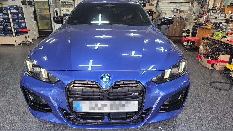  BMW m440i 알리직구 디지털 룸미러 블랙박스 설치