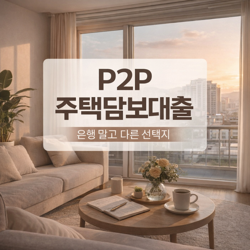 P2P 주택담보대출, 정확히 어떤 상품일까?