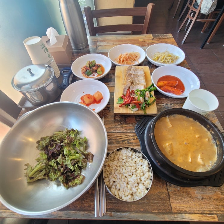  삼성역맛집: [도명골 청국장] 후기/ 맛있어요!