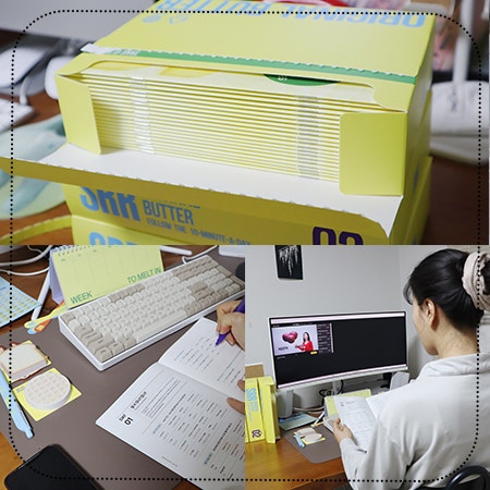  새해목표 영어공부 스르르학습지 버터로 쉽고 재미있게 배워요