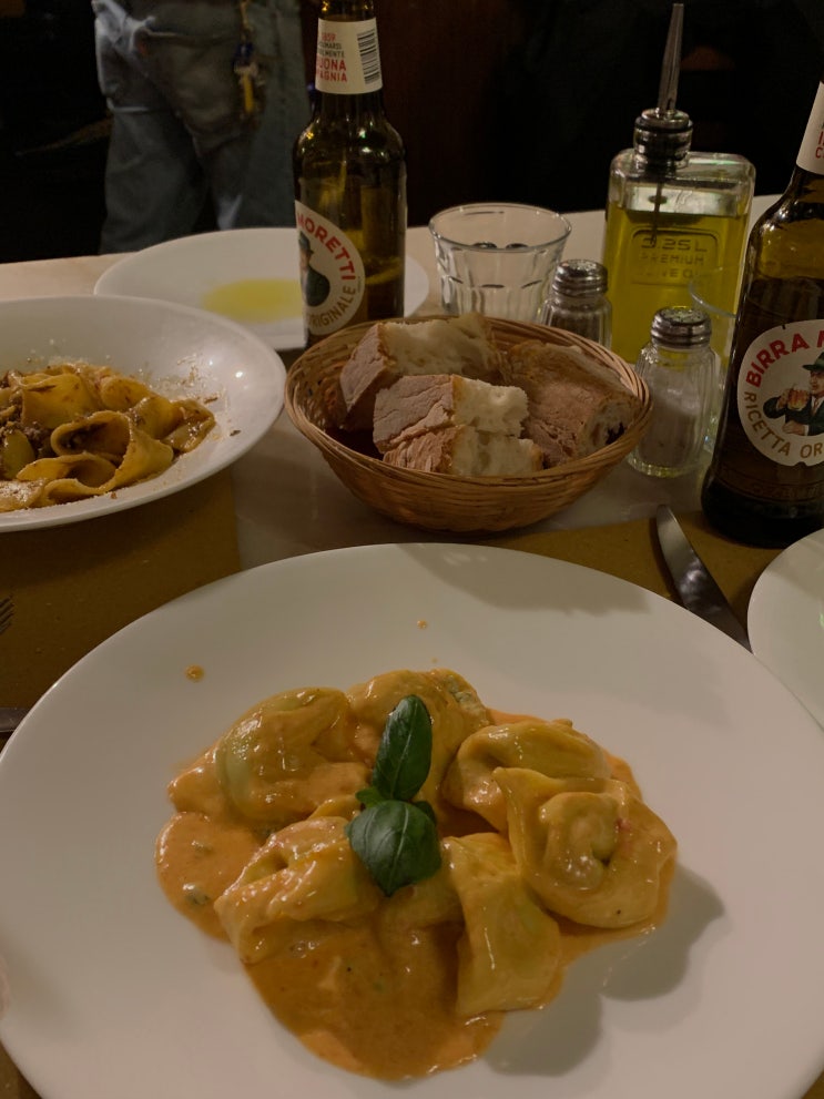  피렌체 라구, 라비올리 맛집 추천 ‘오스테리아 비니 에 베키 사포리’ Vini e Vecchi sapori