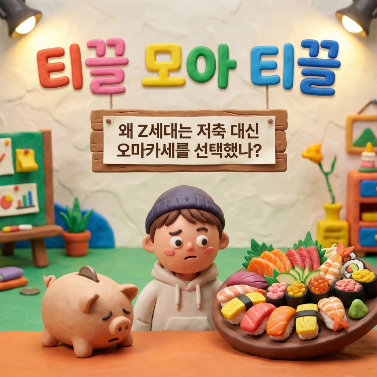  티끌 모아 티끌 | 왜 Z세대는 저축 대신 오마카세를 선택했나?