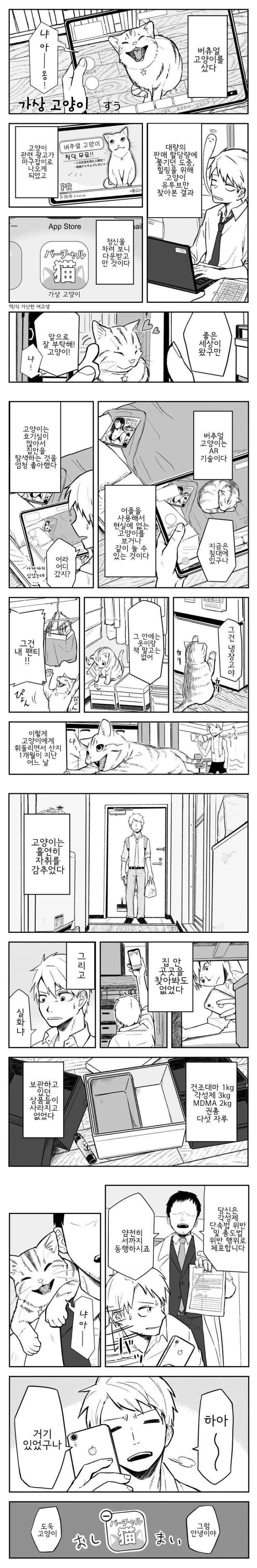  가상 현실 고양이.manhwa