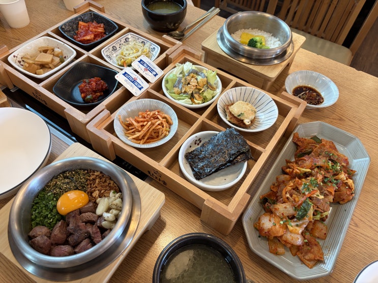  동탄호수공원맛집 참솥 레이크꼬모점, 딸과 즐긴 솥밥 점심