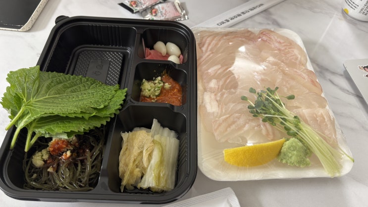 바다생협 대광어 파주본점_파주 야당 파크뷰테라스에서 야식으로 먹기 좋은 광어회