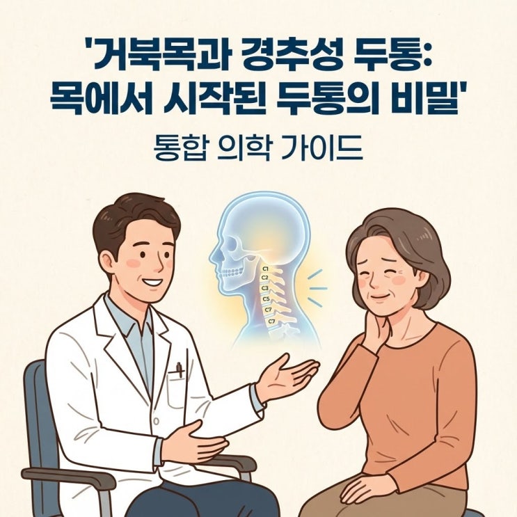  거북목과 경추성 두통: 목에서 시작된 두통의 비밀을 풀다(두통 2)