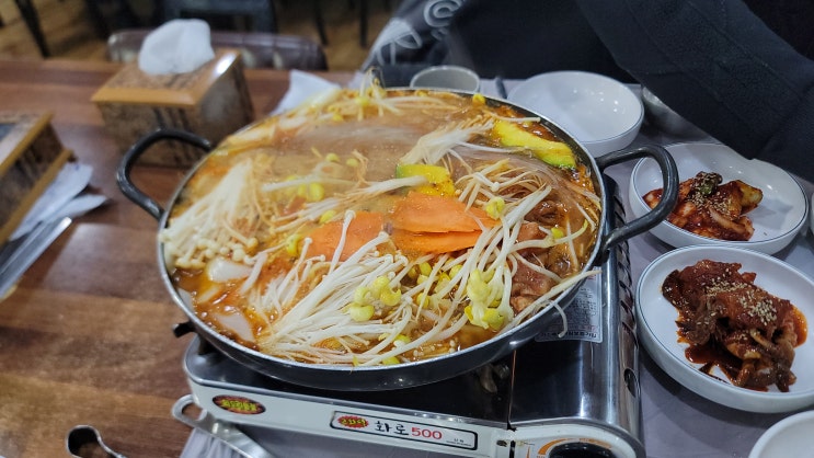 전북 김제 맛집 남촌숯불갈비 갈비전골 푸짐한 반찬에 감동! 우연히 발견한 숨은 맛집 이게 바로 전라도 인심이구나!!