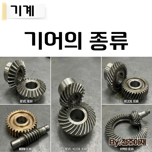 [기계]기어의 종류 및 특징