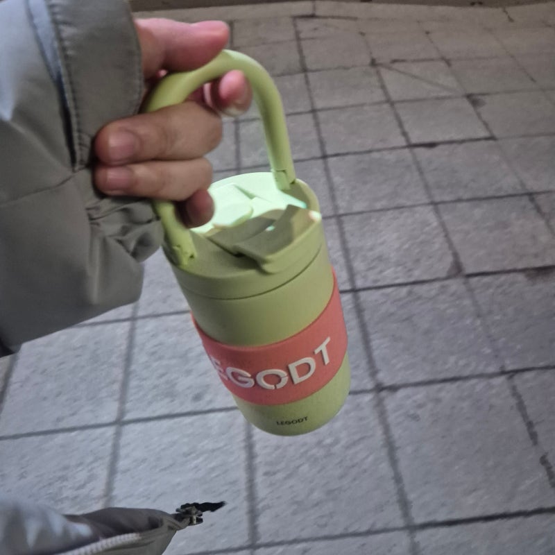 레고트(Legodt) 루프 텀블러 400ml 후기 | 손잡이 있는 유니크한 디자인 & 간편 세척