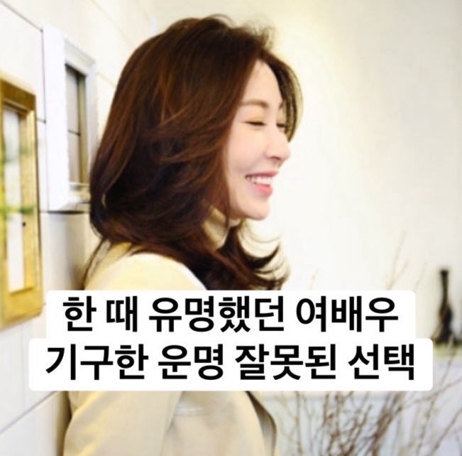 한 때 유명했던 여배우의 기구한 삶 성현아 인스타 나무위키 성매도 진실은?