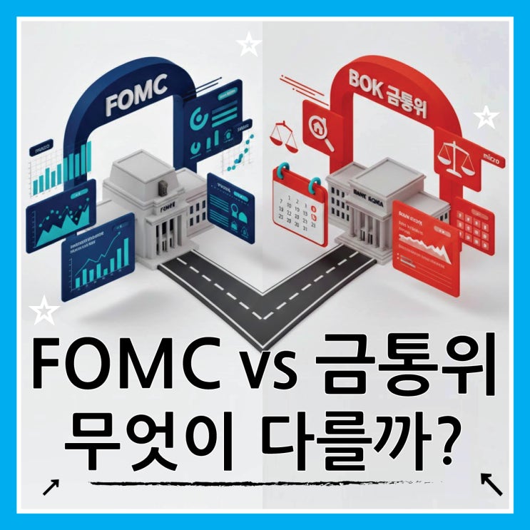  FOMC vs 금통위 차이점, 의사결정 방식부터 투자 전략까지