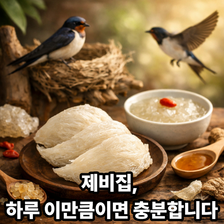   제비집 하루 섭취량은 얼마가 적당할까?｜과하면 오히려 독이 됩니다