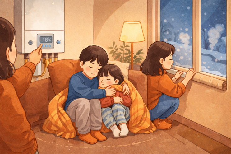  서울·경기 도시가스 쓰는 집, 난방비 최대 12만 원 현금 환급받는 법