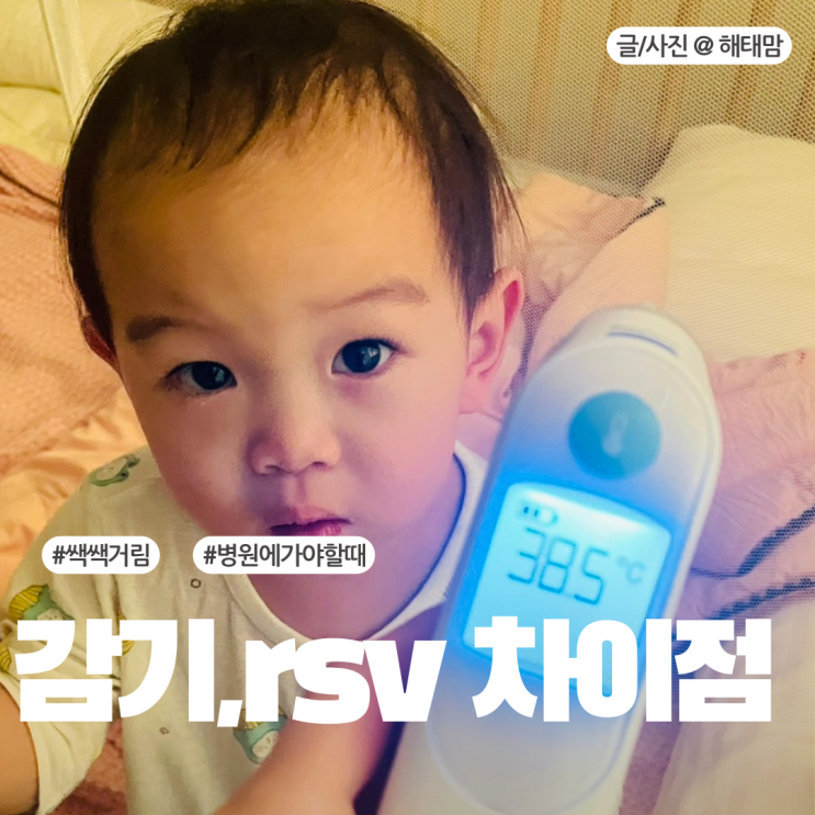 rsv바이러스 일반 감기 차이점 엄마가 꼭 알아야 할 정보