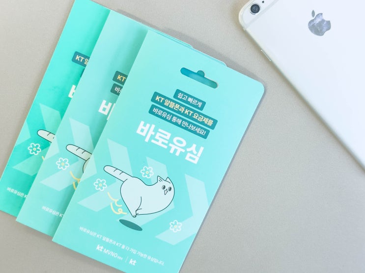  KT선불폰 유심 개통 순서 알아보자