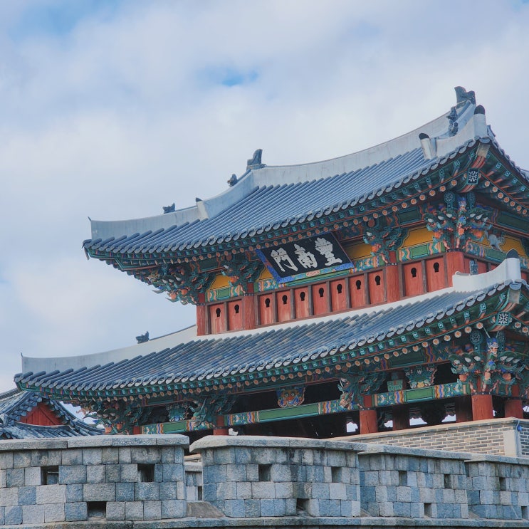  풍남문 보물로 지정된 전주읍성의 남쪽 대문 전북 여행 전주 가볼만한 곳