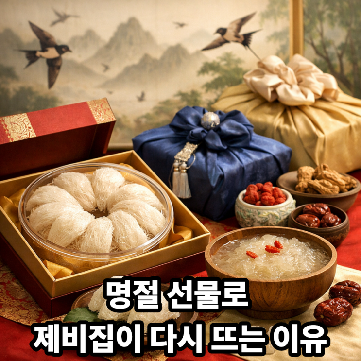   명절 선물로 제비집이 인기 있는 이유｜요즘 많이 선택되는 진짜 이유