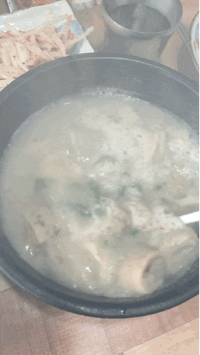  제주 서쪽 하귀 막창순대국 맛집 가마솥순대국