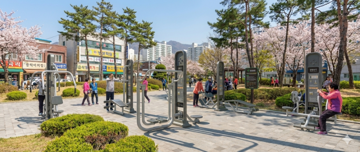  활차머신, 허리돌리기, 일립티컬 기구 설명판 uv인쇄물 제작전문