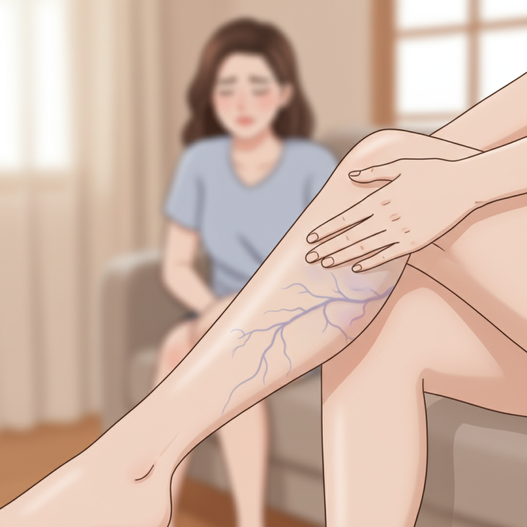   다리가 무겁고 저린가요? 하지정맥류, 방치하면 안 돼요!  똑똑하게 관리하는 법 
