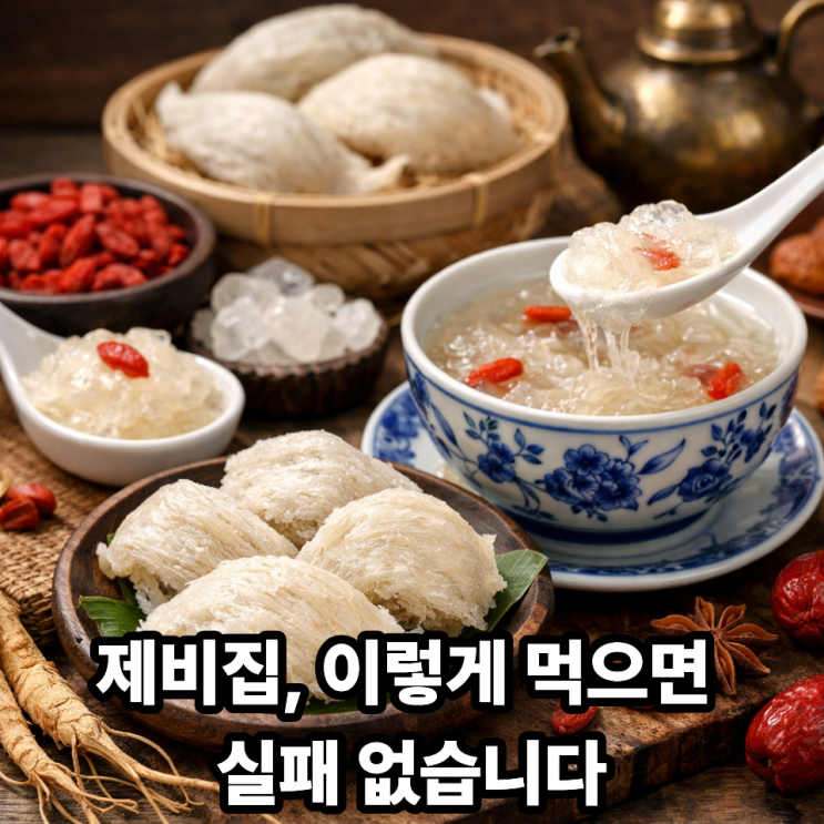  제비집 먹는 방법 완벽 정리｜초보자도 실패 없이 시작하는 섭취 가이드