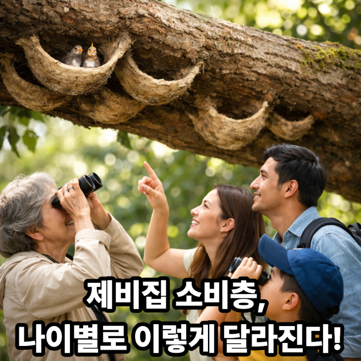  제비집을 찾는 연령대가 달라지고 있다?｜요즘 소비 경향 변화 분석