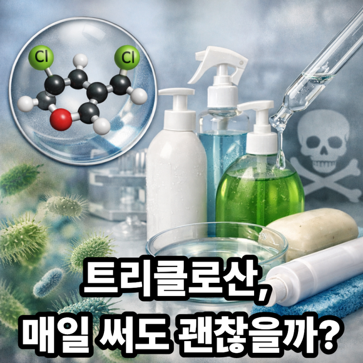   트리클로산이란? 사용해도 괜찮을까｜일상 속 살균 성분의 진실