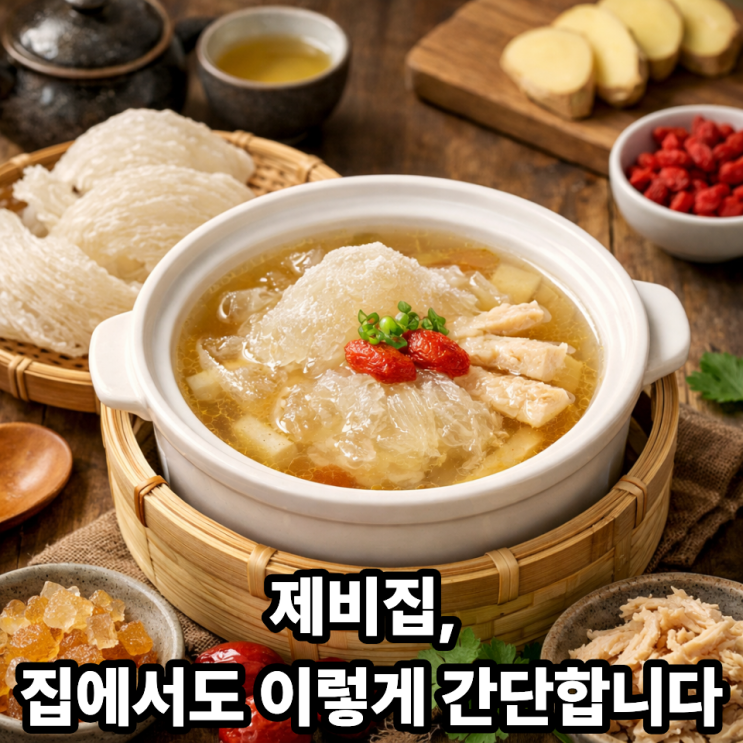   제비집 요리 레시피｜집에서 간편하게 먹는 방법 총정리