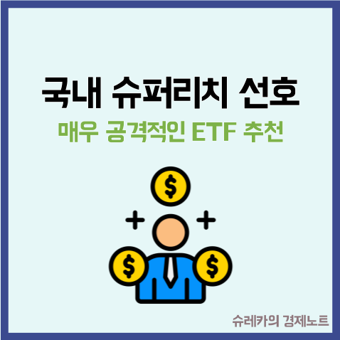  국내 슈퍼부자들도 선호하는 매우 공격적인 ETF 투자
