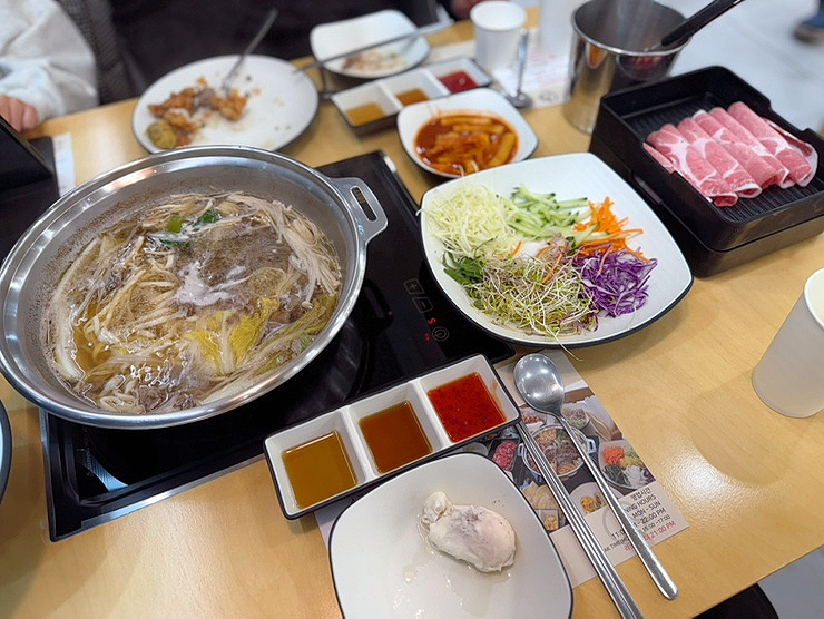  대구 달서구 샤브샤브 월성동 맛집 샤브인정 놀이방 무한리필 식당 추천
