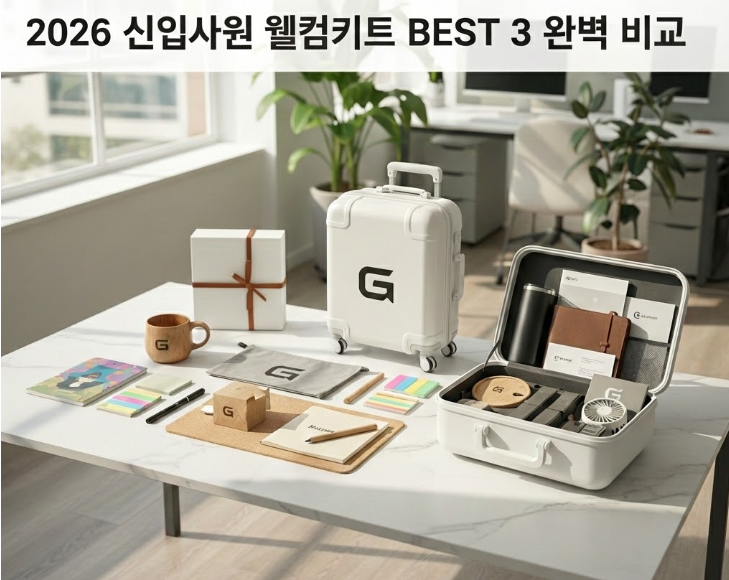  2026 신입사원 웰컴키트 제작 가이드: 3만원대 예산으로 '보고' 한 번에 통과되는 법