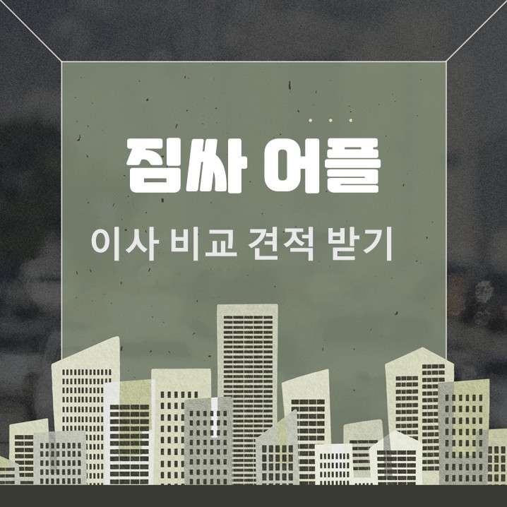  짐싸 어플에서 최종 선택, 현실적인 이사 비교 과정