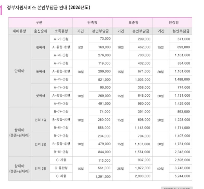 대구 수성구 산후도우미 신청 및 지원금, 참사랑어머니회