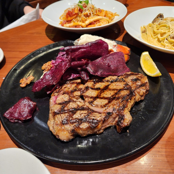  하남 스타필드 맛집 아웃백 주차 꿀팁, 블랙라벨 루비 랍스터 에디션 패밀리세트 솔직 후기