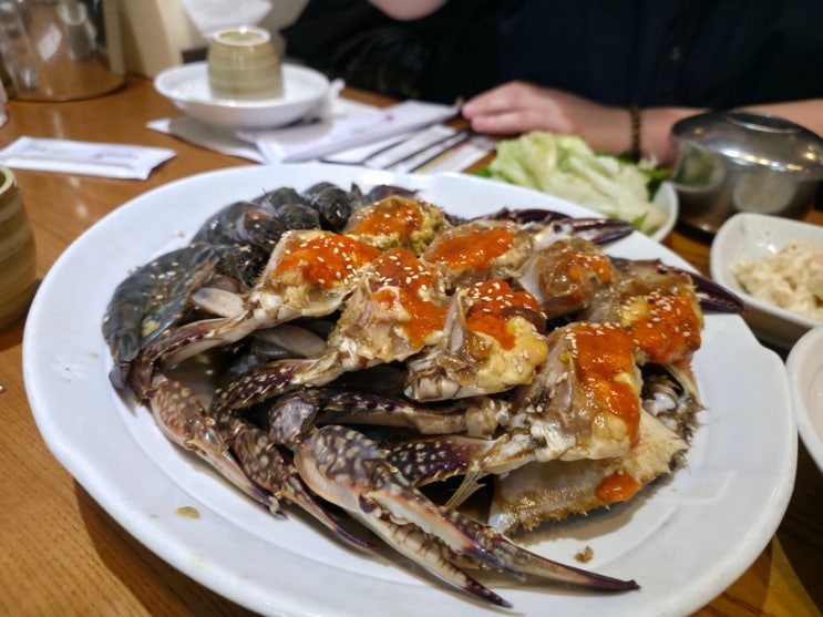  여수 꽃돌게장1번가 현지인 맛집 무한리필 후기