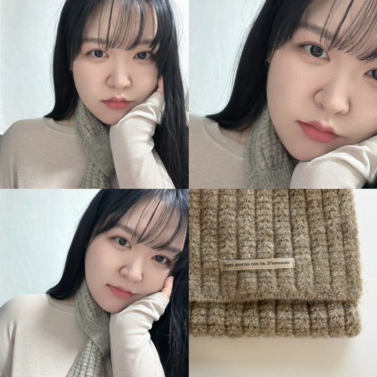  실내에서도 따뜻하게 I 쎄꼰도 머플러 여자 목도리 브랜드 쁘띠목도리
