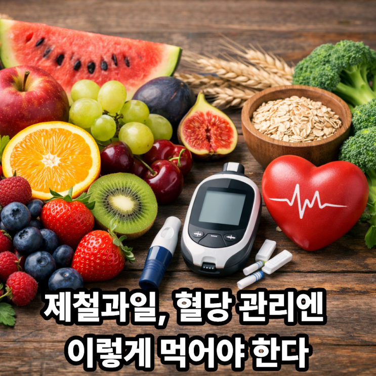   제철과일과 혈당 관리의 관계｜과일, 언제 어떻게 먹느냐가 중요하다