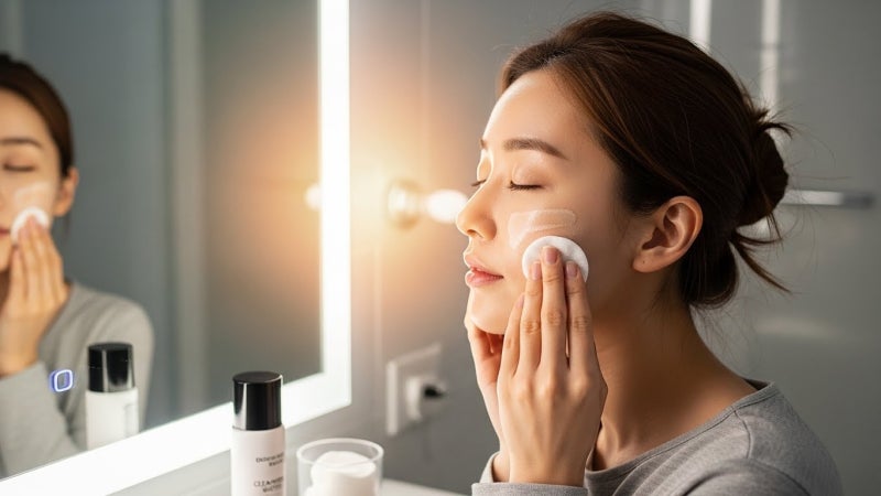 ✔ 비비크림 바른 날 화장 지우는 순서