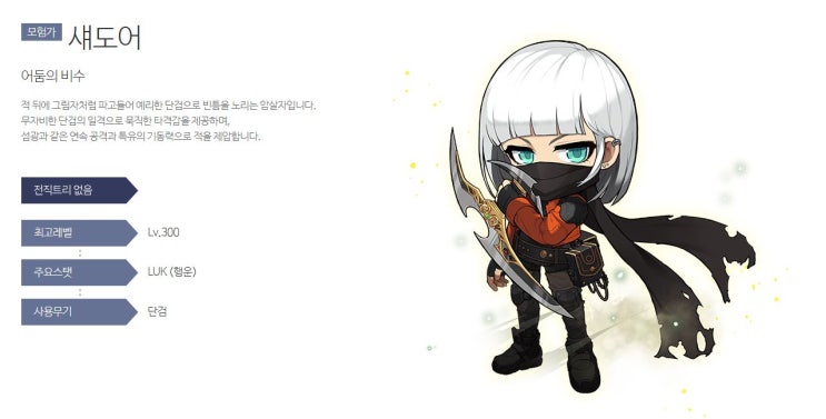  아이템매니아 메이플 섀도어 거래 종료 가격 기반 시세표 정리