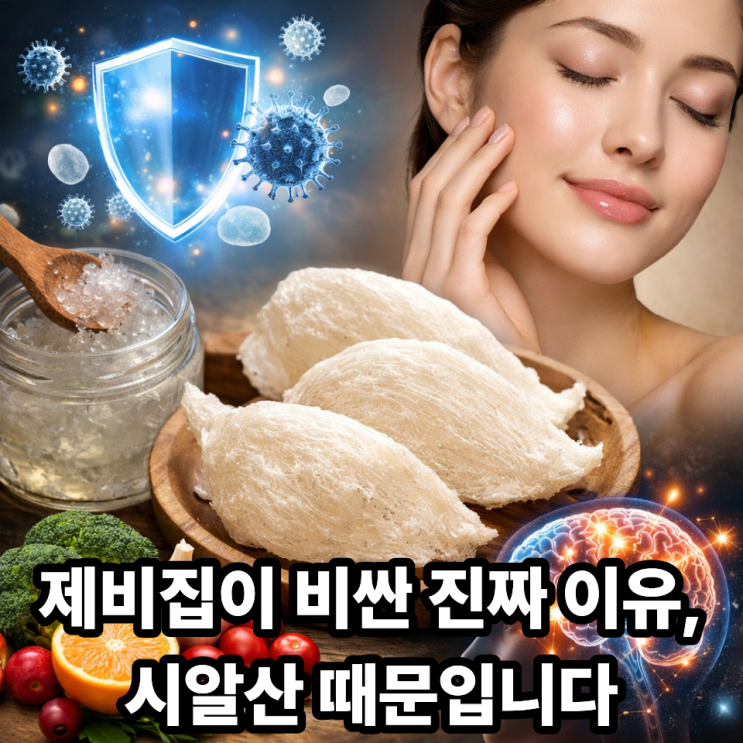  제비집 시알산 효과｜면역력·피부·뇌 건강에 좋은 이유 쉽게 정리