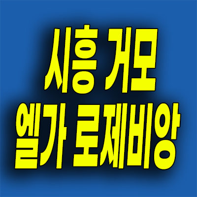  시흥 미분양아파트 거모동 엘가 로제비앙 거모지구 분양가상한제 공급