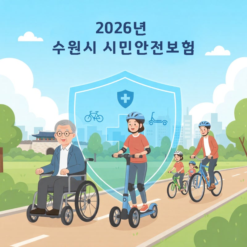[수원시민 필독] 2026년 수원시 「시민안전보험」 총정리