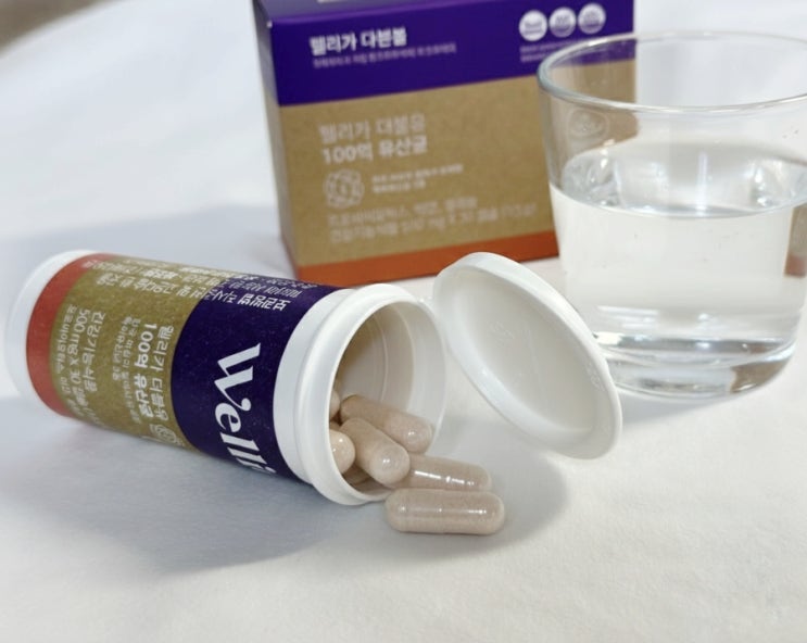  여성 질유산균 웰리카 더블유 100억 유산균 프로바이오틱스 건강기능식품 성인 유산균 추천