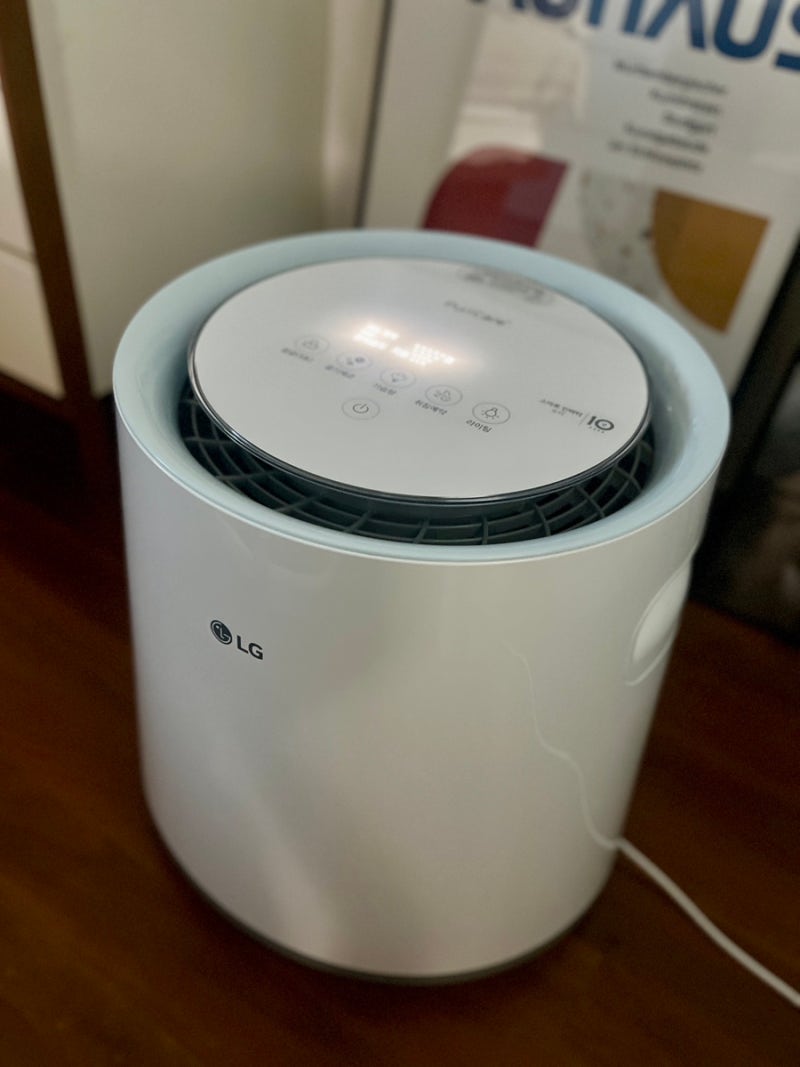 [내돈내산] LG 퓨리케어 자연기화 가습기 한 달 사용 후기