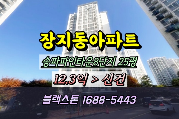  송파파인타운 8단지 경매 25평 805동 장지동아파트