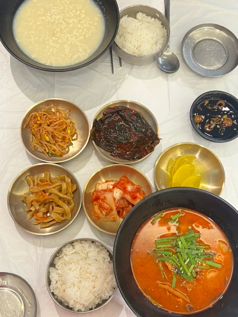 강릉 초당순두부마을 맛집 뉴솔향초당순두부